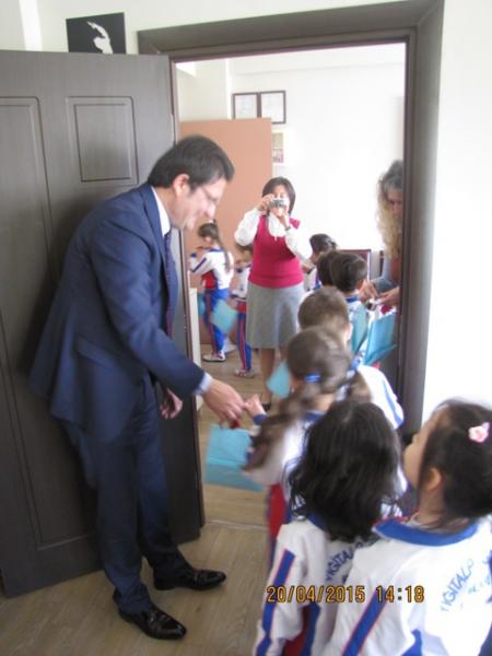 Yiğitalp Anaokulunun 23 Nisan Ulusal Egemenlik ve Çocuk Bayramı ziyareti