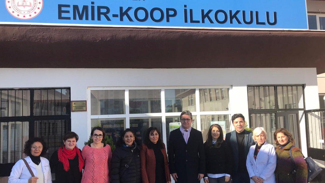İlçe Milli Eğitim Müdürümüz Sn.Mustafa Muharrem TÜFEKCİ İsmail Karasu İHO ve Emir-Koop İlkokulu'nu Ziyaret etti