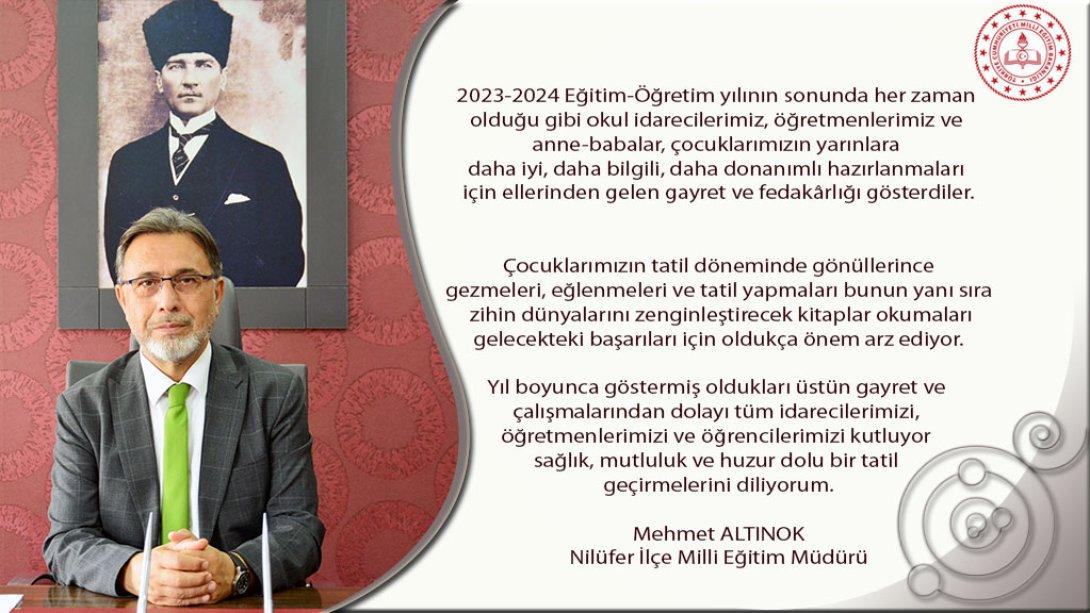 2023-2024 EĞİTİM ÖĞRETİM YILI TAMAMLANDI