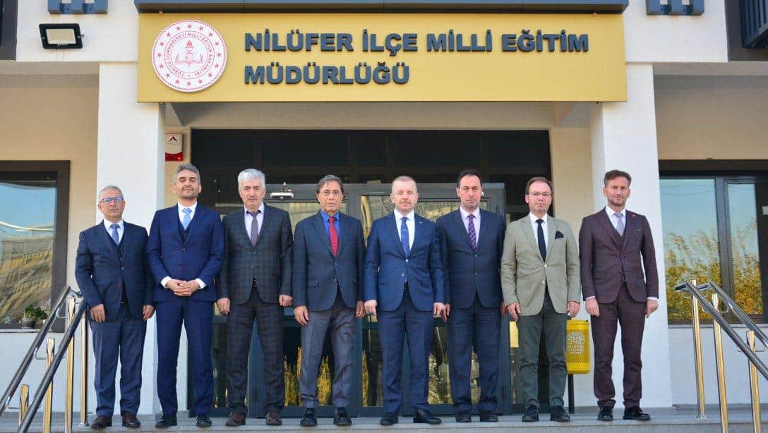 Kaymakamımız İlçe Milli Eğitim Müdürlüğünü Ziyaret Etti