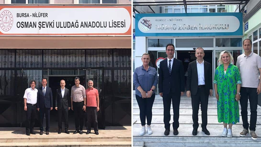 NİLÜFER'DE OKULLARA YERİNDE ZİYARET VE DEĞERLENDİRME
