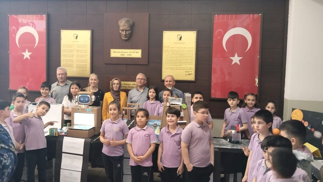 MEHMET ARAS İLKOKULU'NDA ROBOTİK KODLAMA SERGİSİ